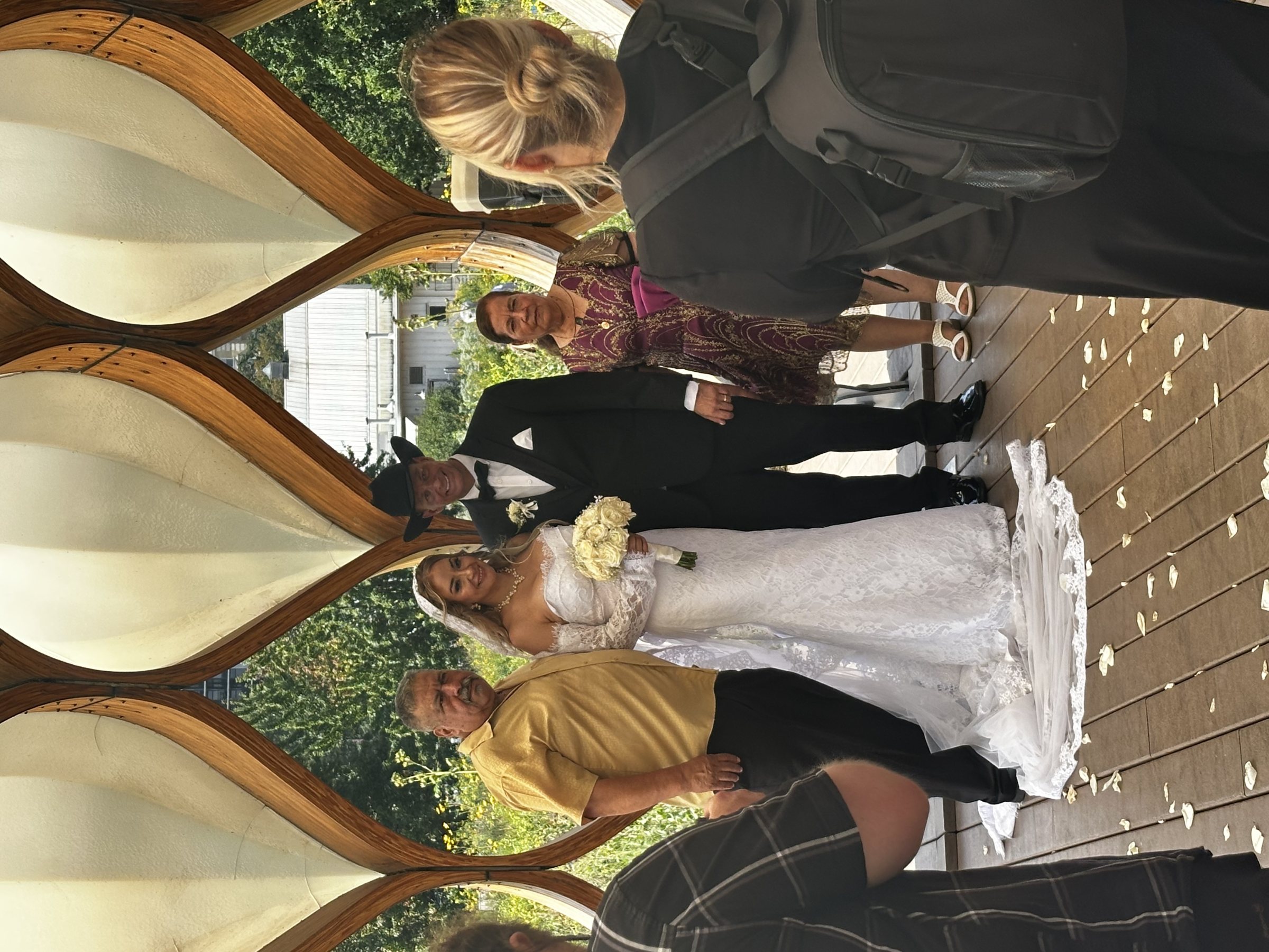 Shared wedding photo by Elvira
